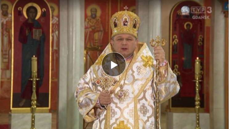 TVP 3 Gdańsk: Bożonarodzeniowe spotkanie z biskupem Arkadiuszem Trochanowskim, władyką Eparchii Olsztyńsko-Gdańskiej Kościoła Greckokatolickiego w Polsce